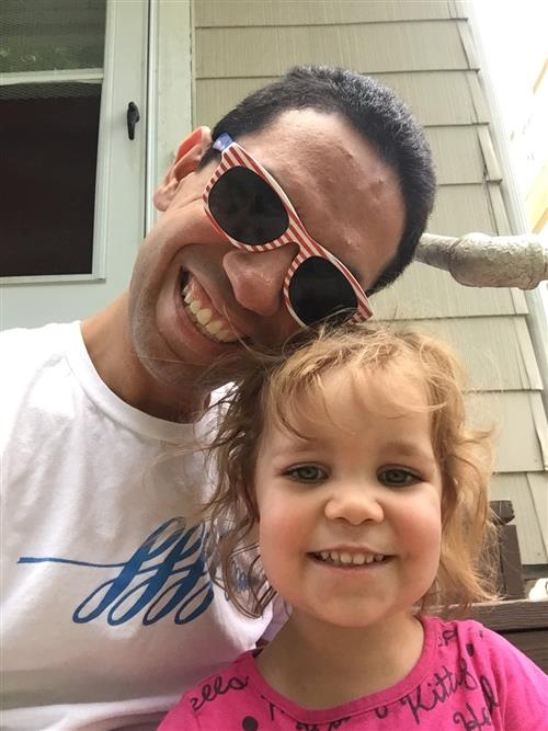 Mr. Gutierrez and Anya 