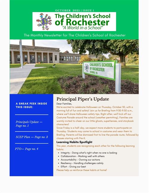 October Newsletter
