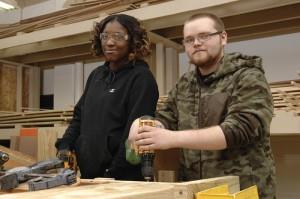 Carpentry track at OACES 