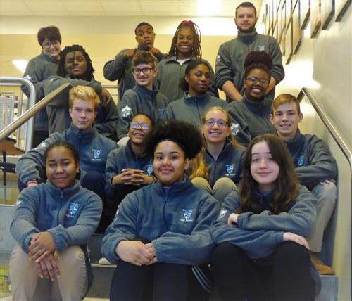 Student council group photo 