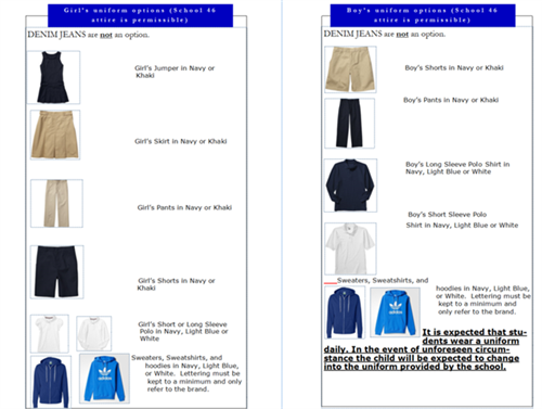 Uniform Examples