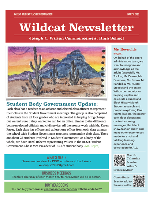 Wildcat News March