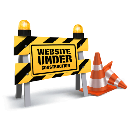 website under construction 