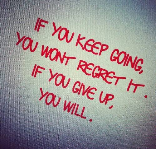 keep going 