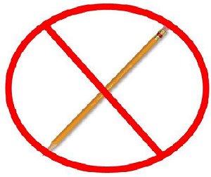 no pencil