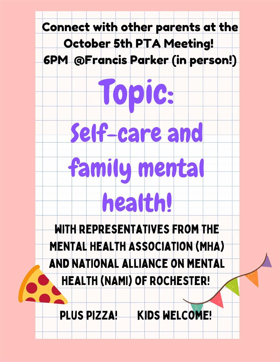October PTA Meeting