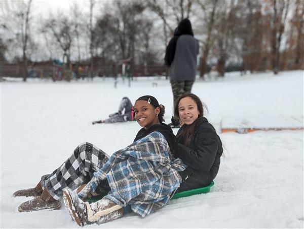 Sledding with Nature Based